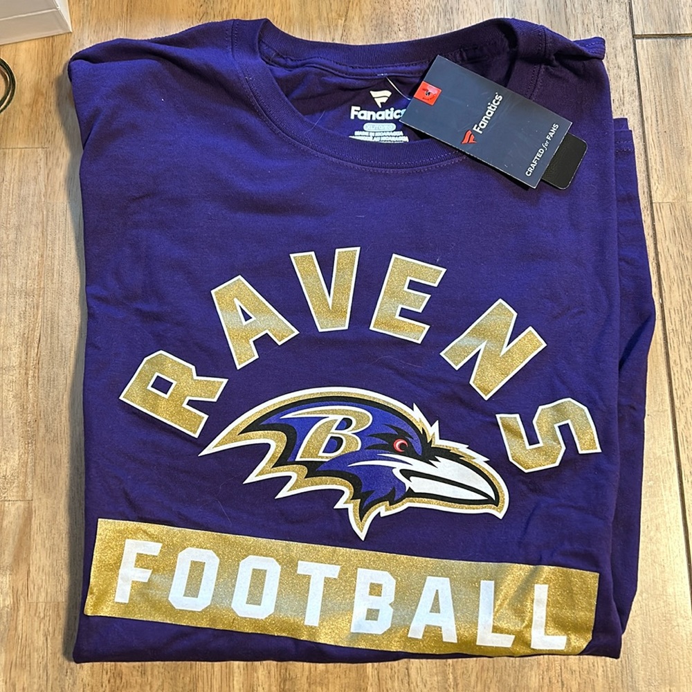 Ravens XL Fanatics T shirt